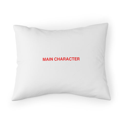 MAIN CHARACTER PILLOW SHAM - RED