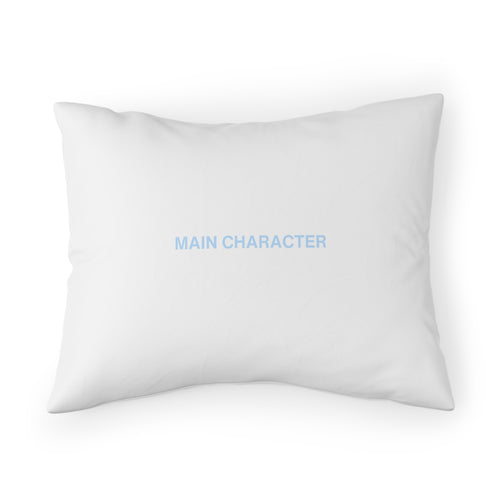 MAIN CHARACTER PILLOW SHAM - BLUE