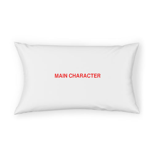 MAIN CHARACTER PILLOW SHAM - RED