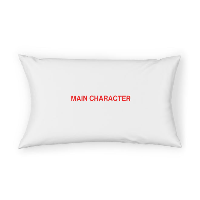 MAIN CHARACTER PILLOW SHAM - RED